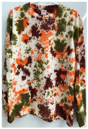 制作例 オリジナルタイダイ染め オリジナルtシャツの Mott